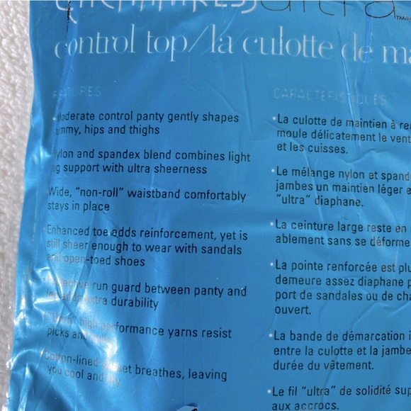Vintage Enchantress Ultra Control Top Pantyhose In Taupe & Beige x2 NWT - Picture 12 of 12